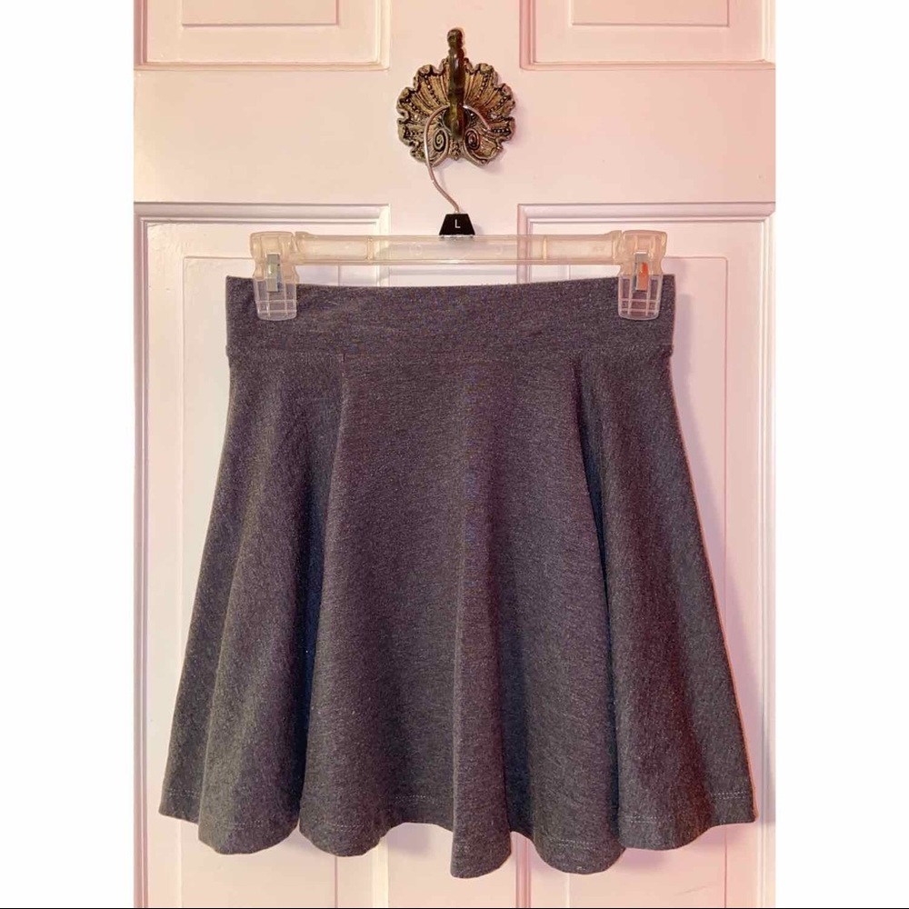 Grey Mini Skirt from H&M